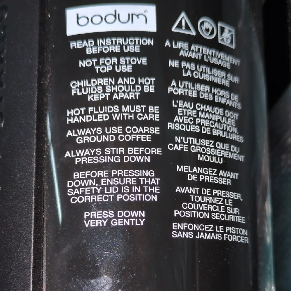 Bodum elegant black