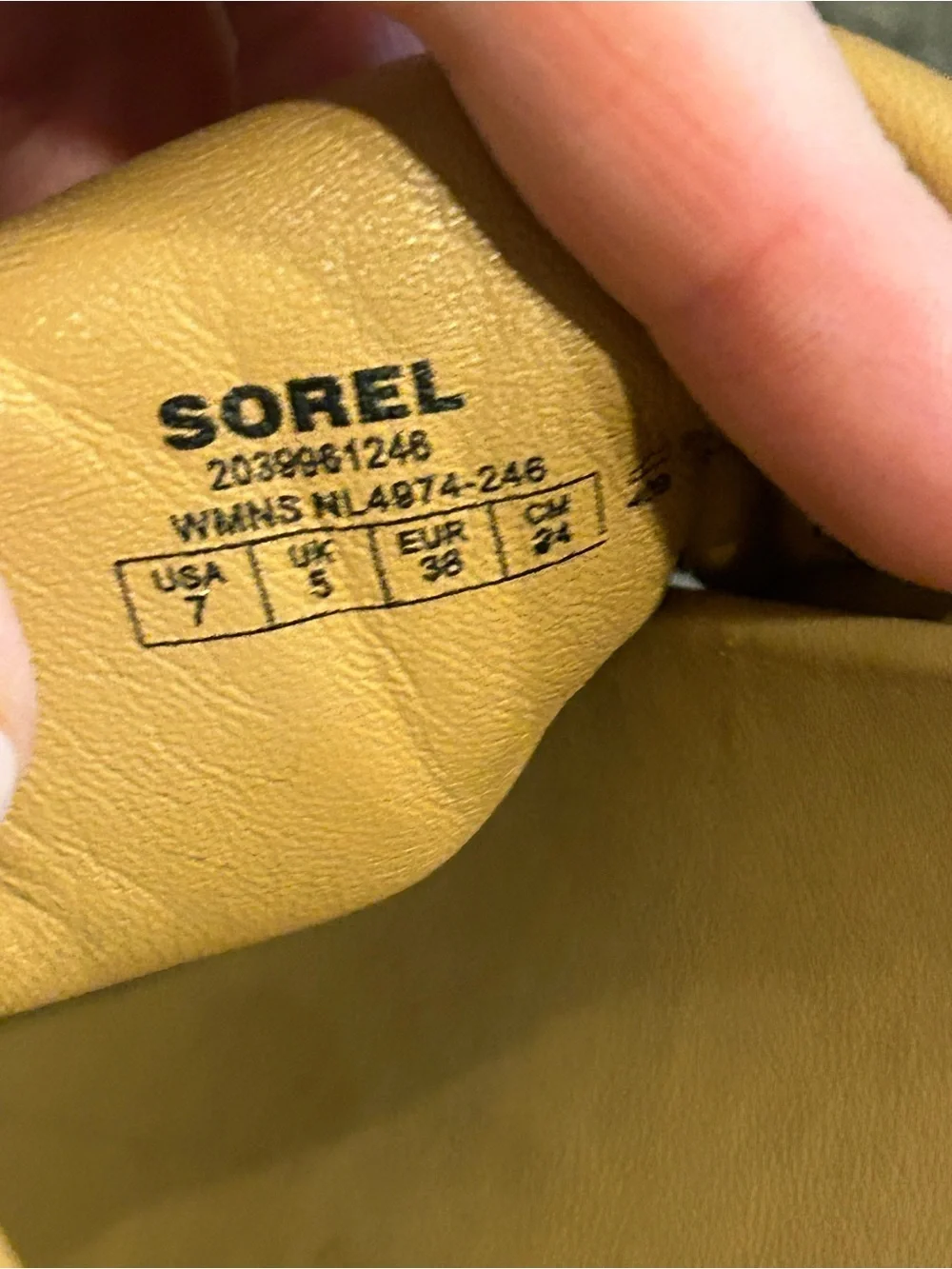 Sorel padded cross