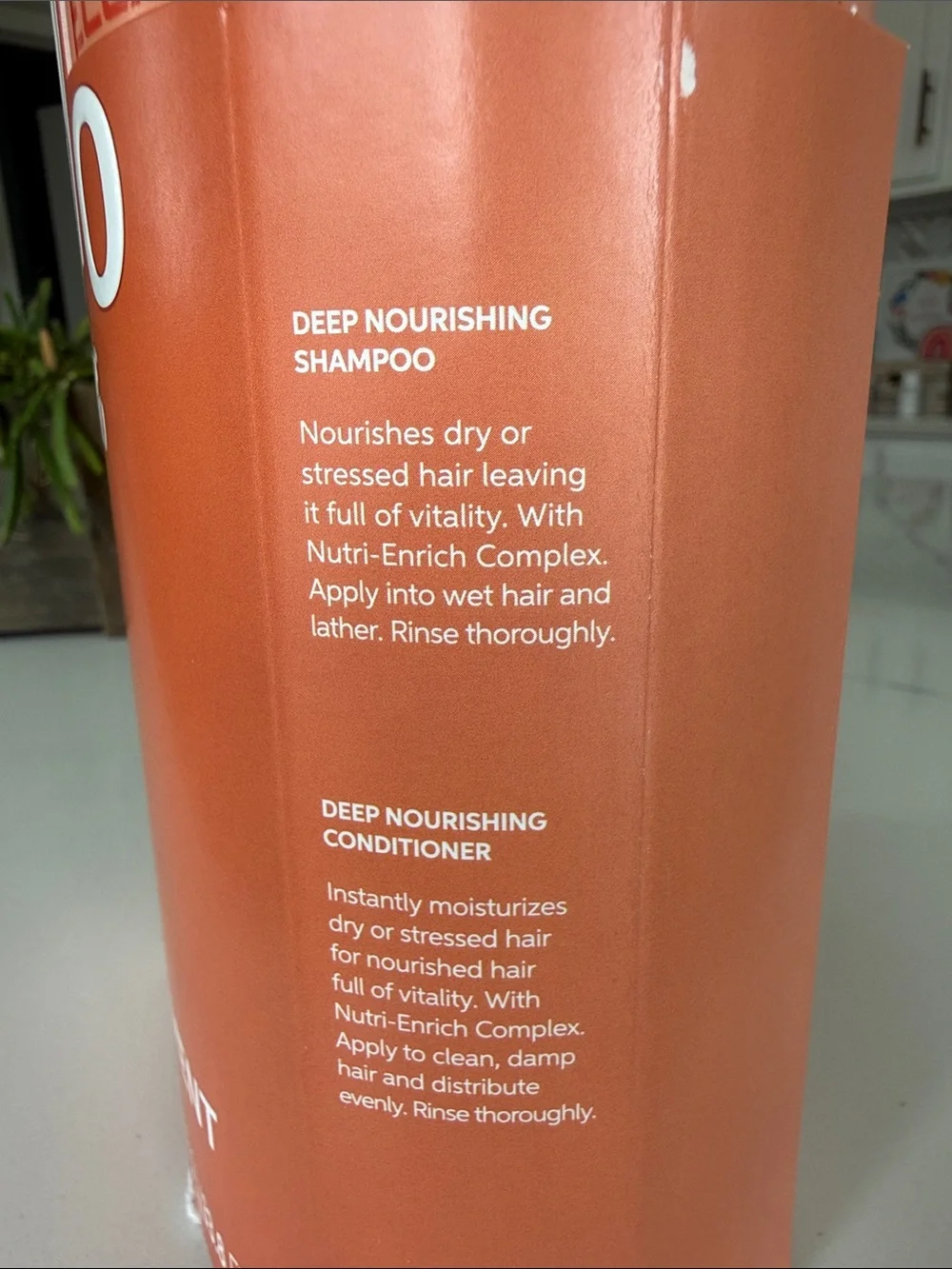Wella nourishing shampoo
