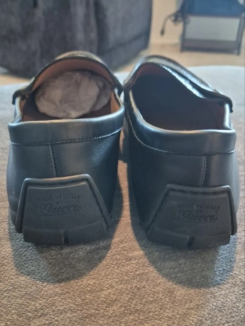 Gucci black loafers