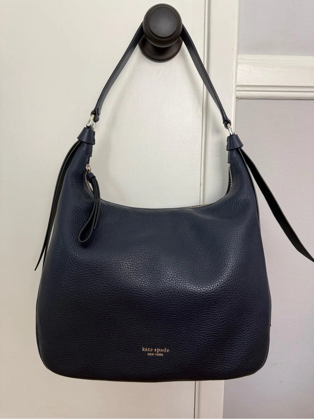 kate spade sleek pebbled