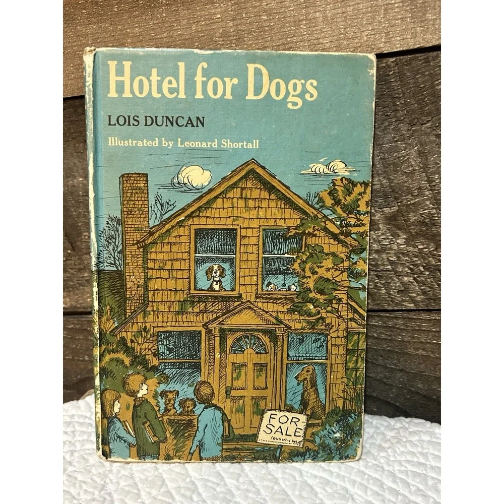 Hotel For Dogs‎ Lois Duncan Hardcover 1971 Weekly Reader Children's Book Club