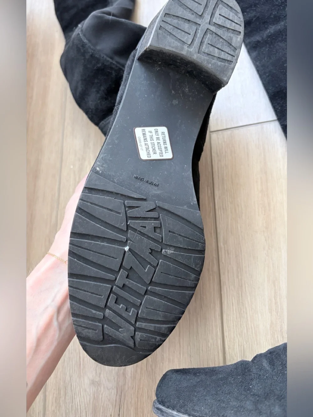 Stuart Weitzman bought these