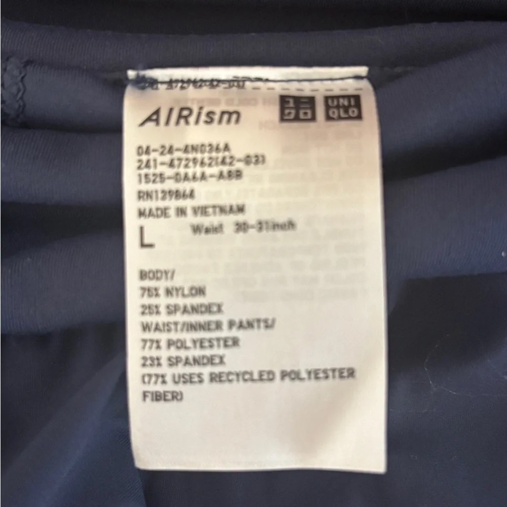 Uniqlo airism navy