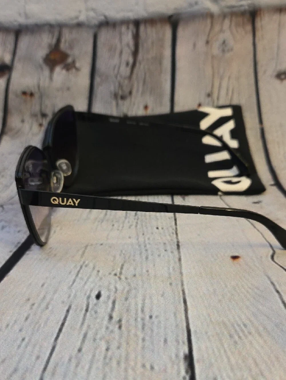 Quay In Pursuit Cat Eye Sunglasses
