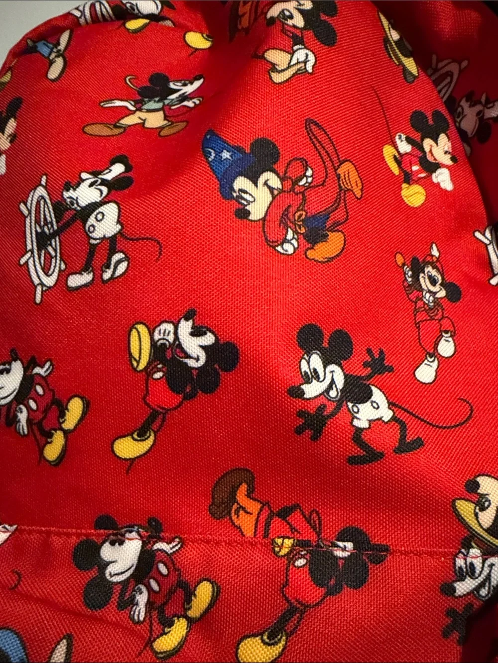 Disney vibrant red