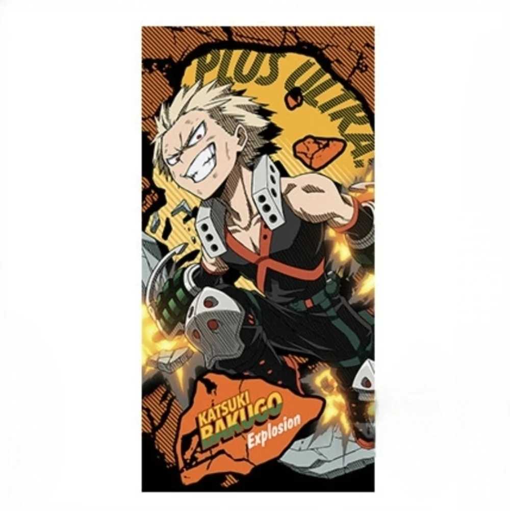 My Hero Academia Katsuki Bakugou Large Towel