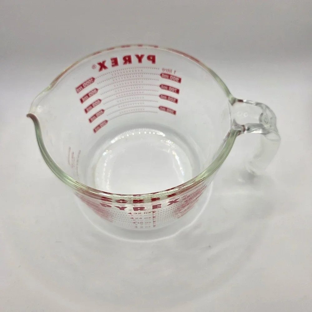 Pyrex cup glass