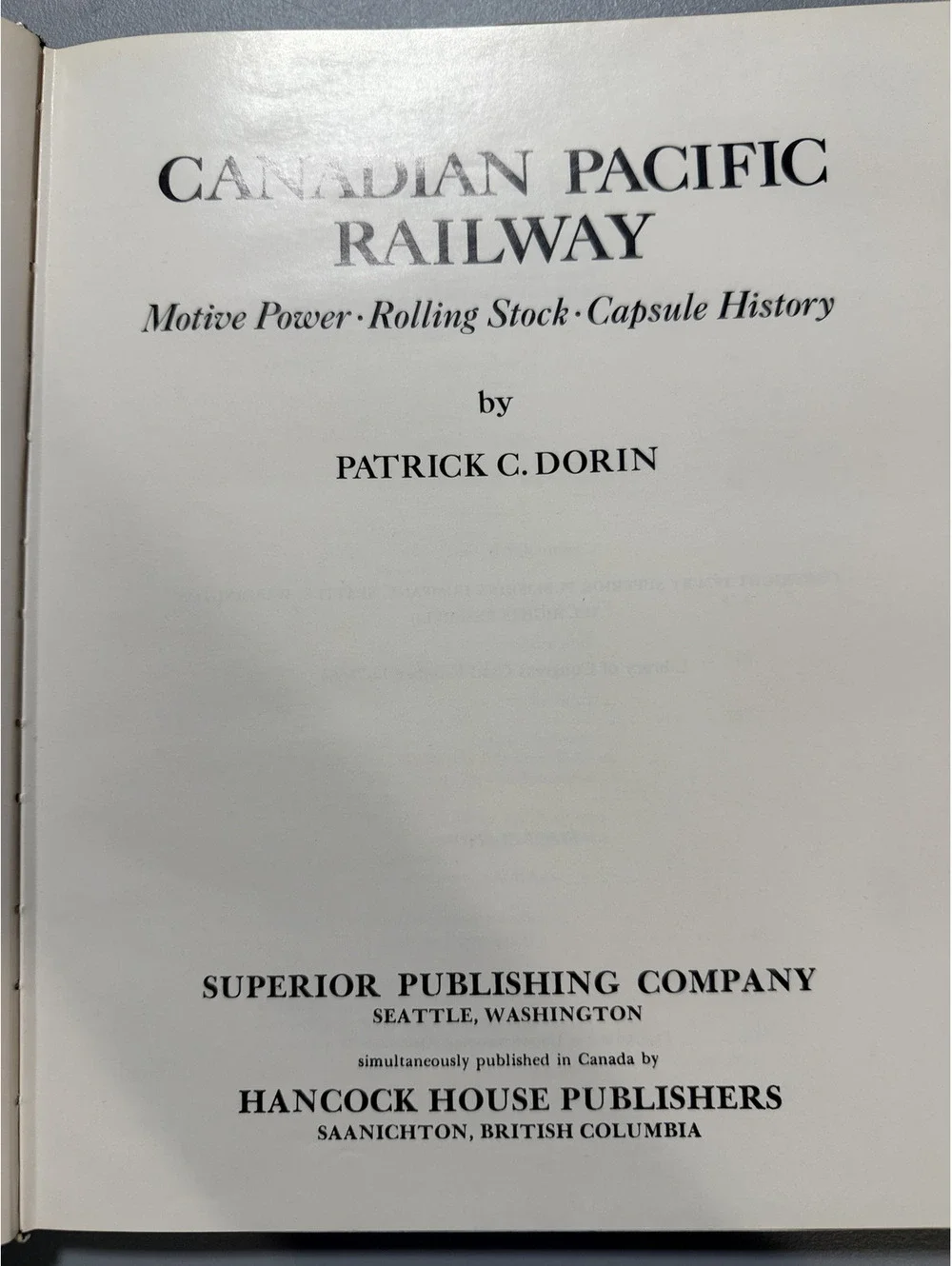 N/A canadian pacific