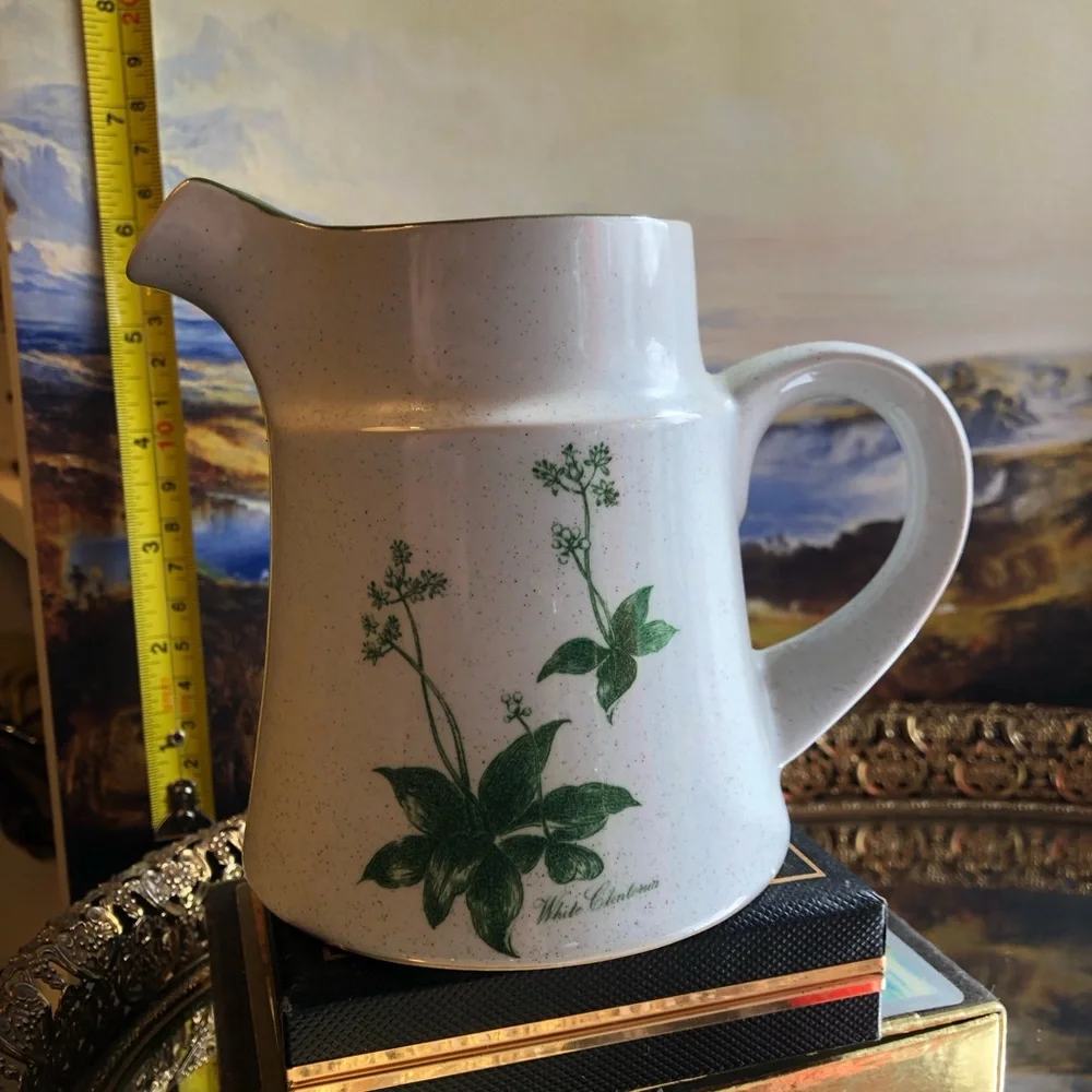 Noritake stoneware pitcher