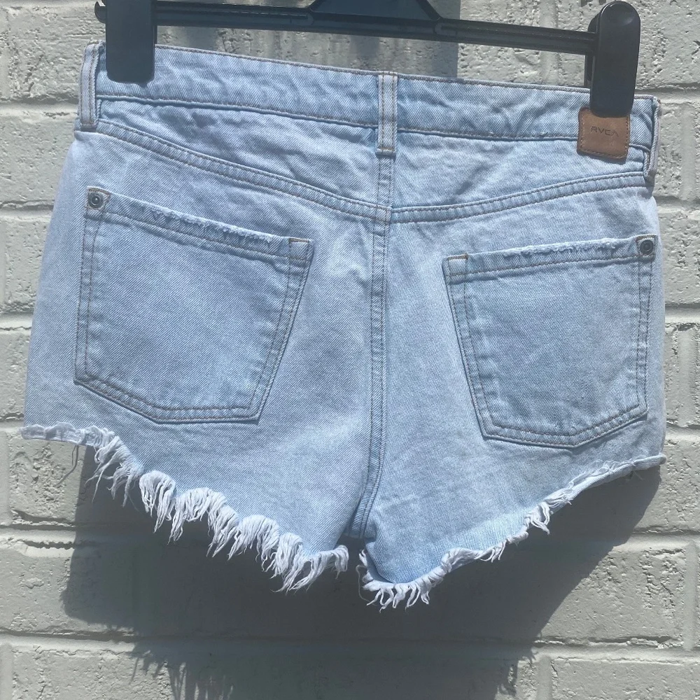 RVCA denim distressed