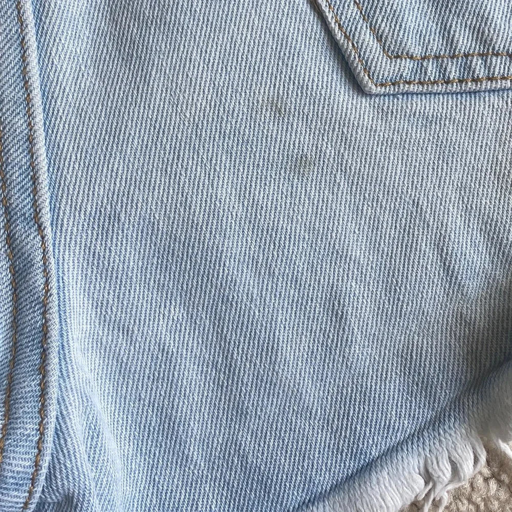 RVCA denim distressed