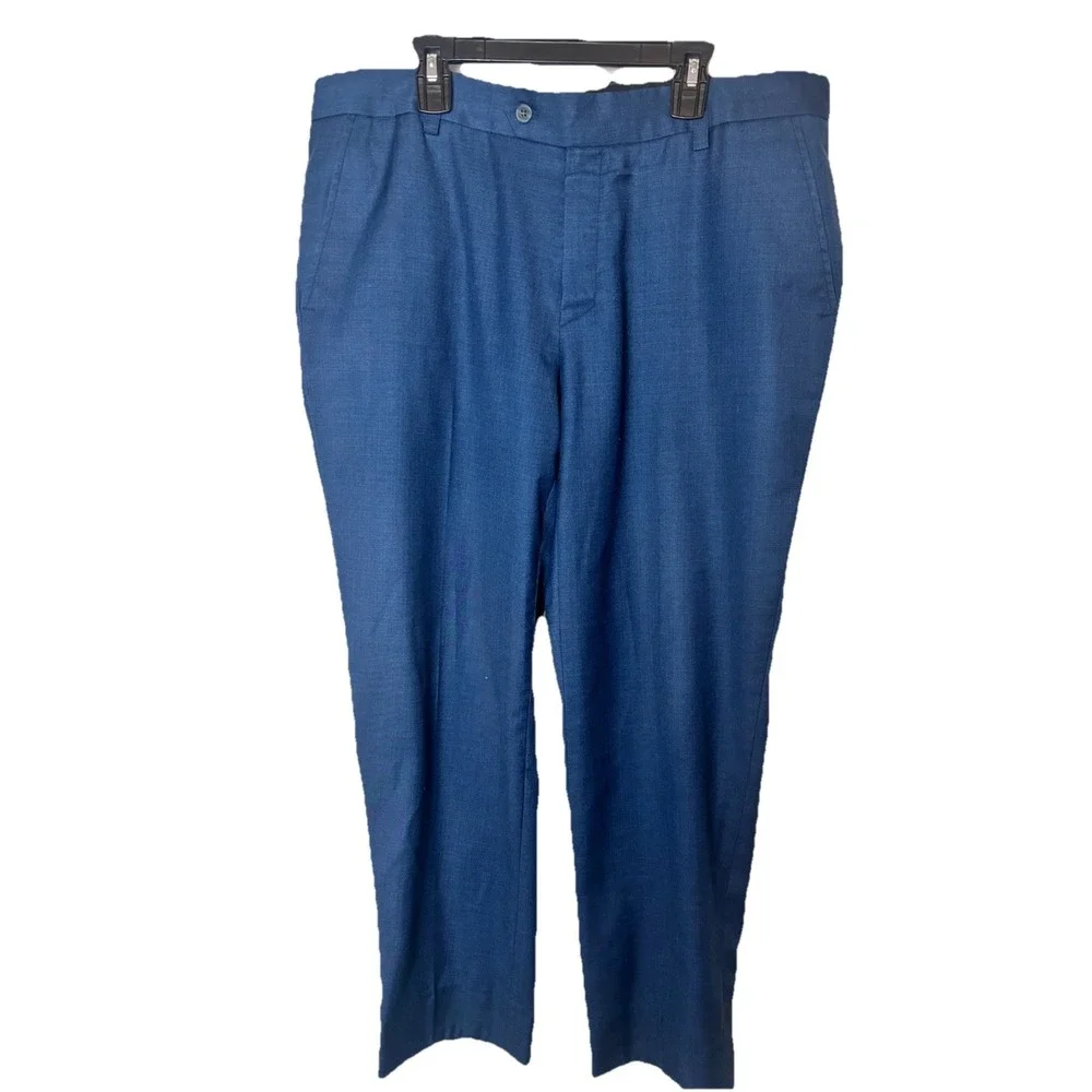 B‎ Bogies Collection Men's 35x27 Navy Dress Pants Trousers