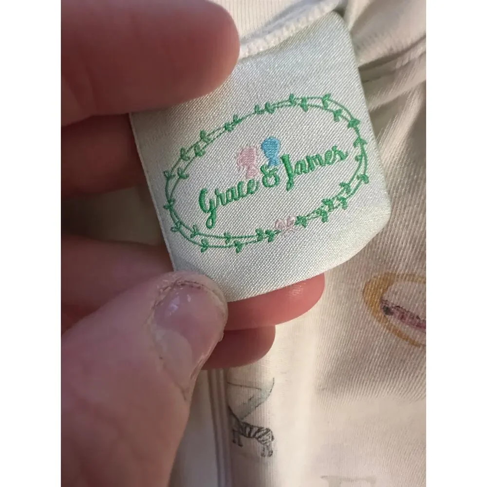 Grace & James alphabet print