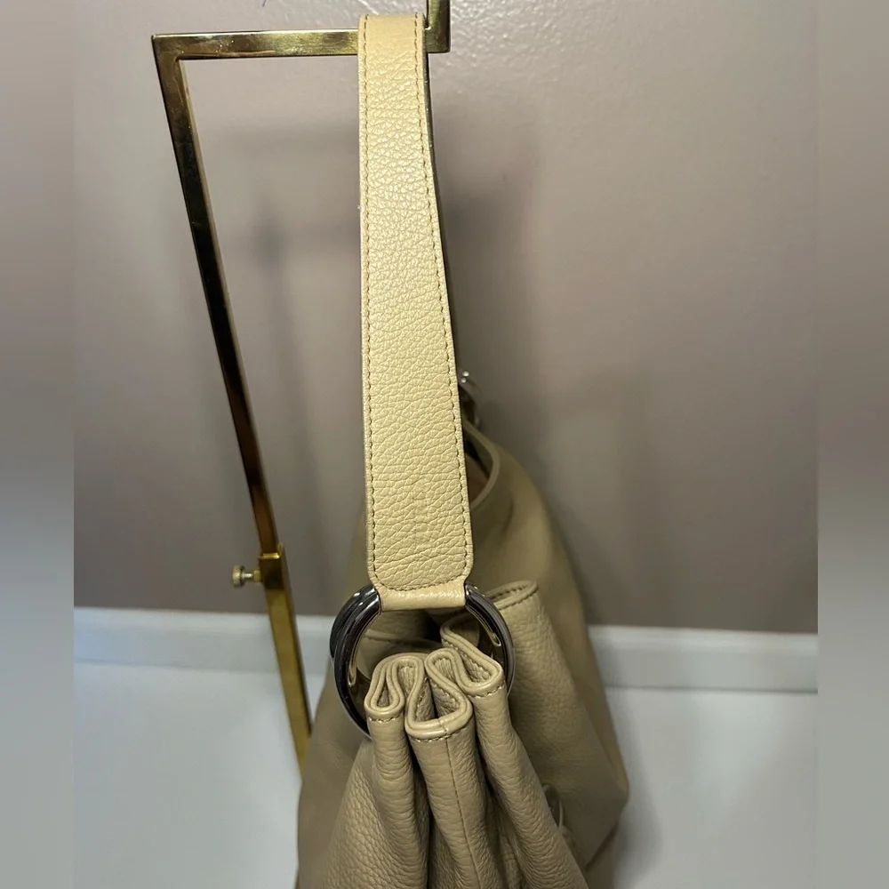 Furla pebbled leather