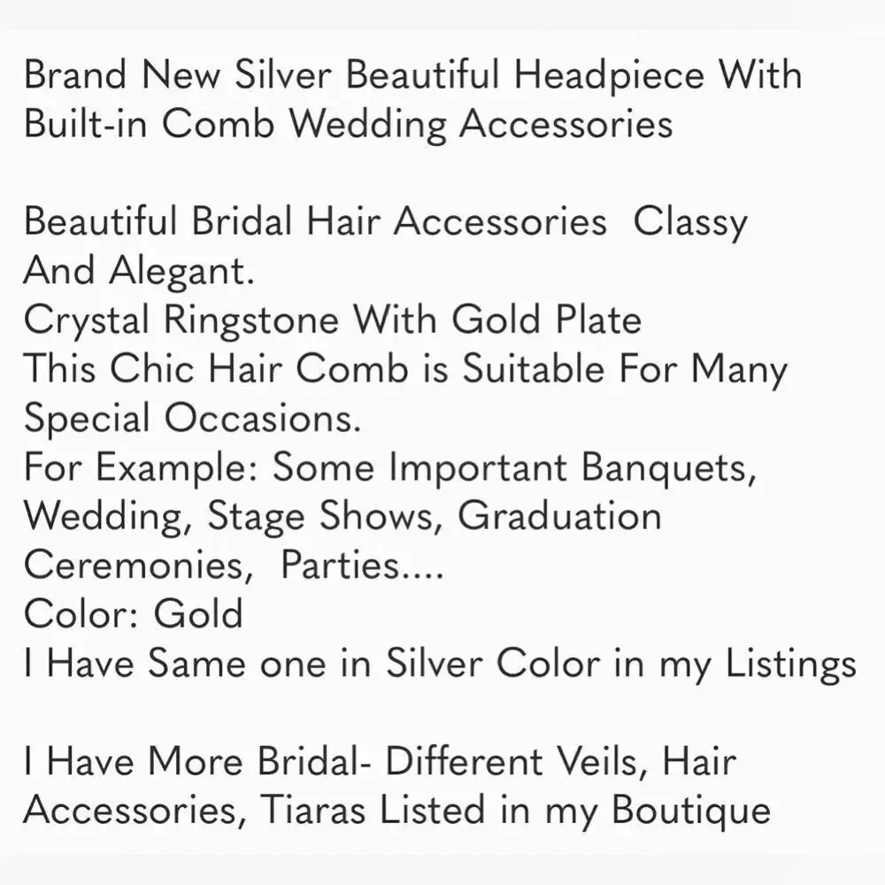 N/A luxury bridal