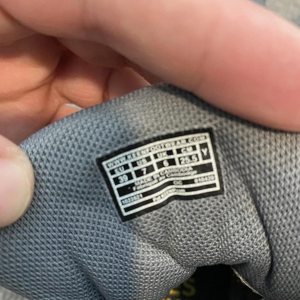 Keen lightly worn