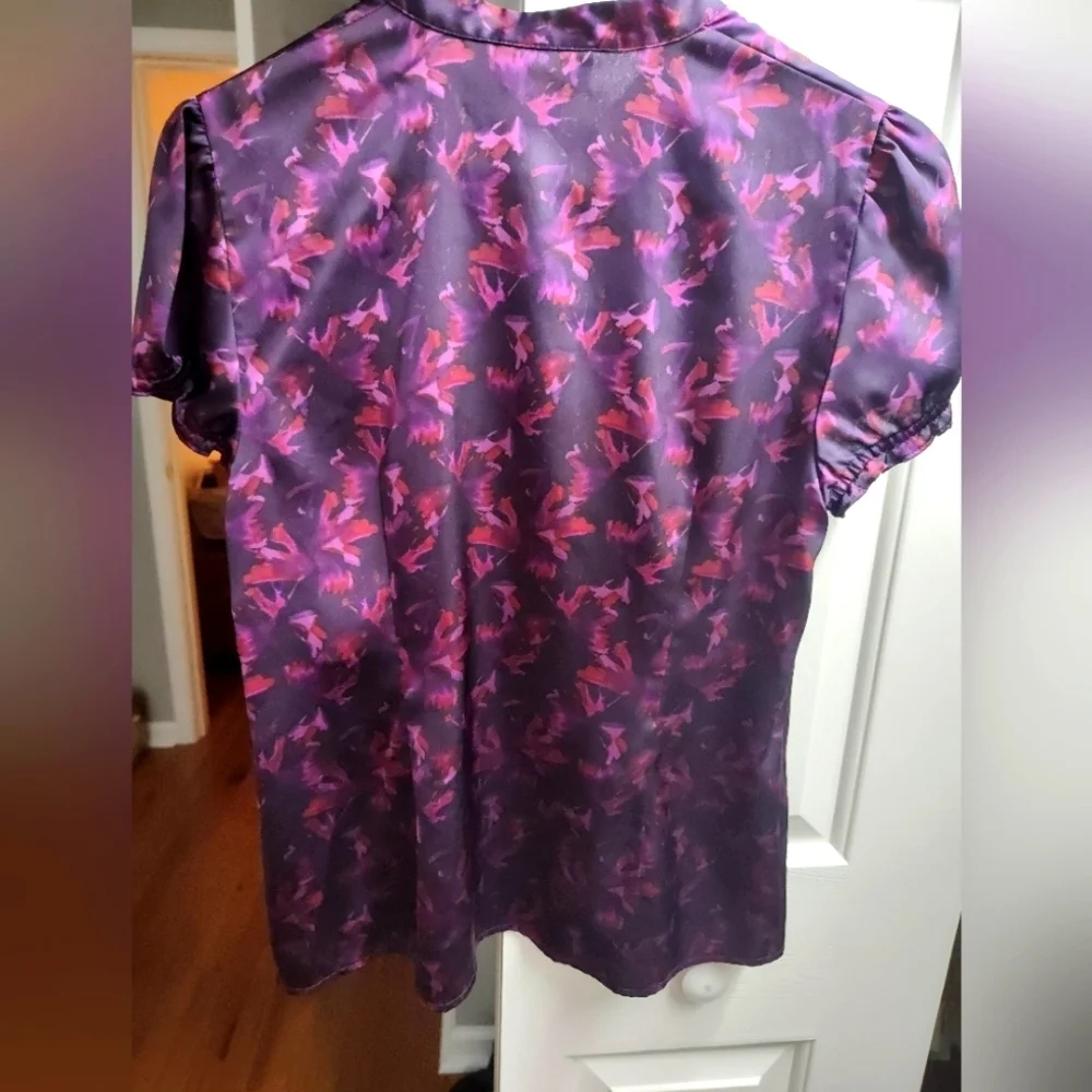 LOFT satin blouse