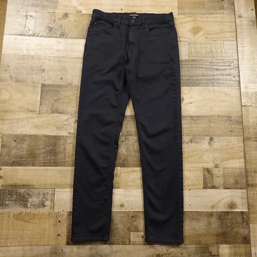 Banana Republic Slim Fit Travel‎ Pants Men’s 32x34 Dark Navy Stretch