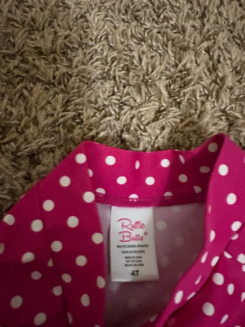 Ruffle Butts cute rashguard