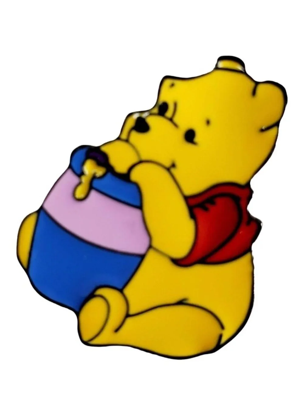 Winnie Pooh Lapel Pin Bear Honey Pot Enamel Brooch Badge Accessories Gift Pin