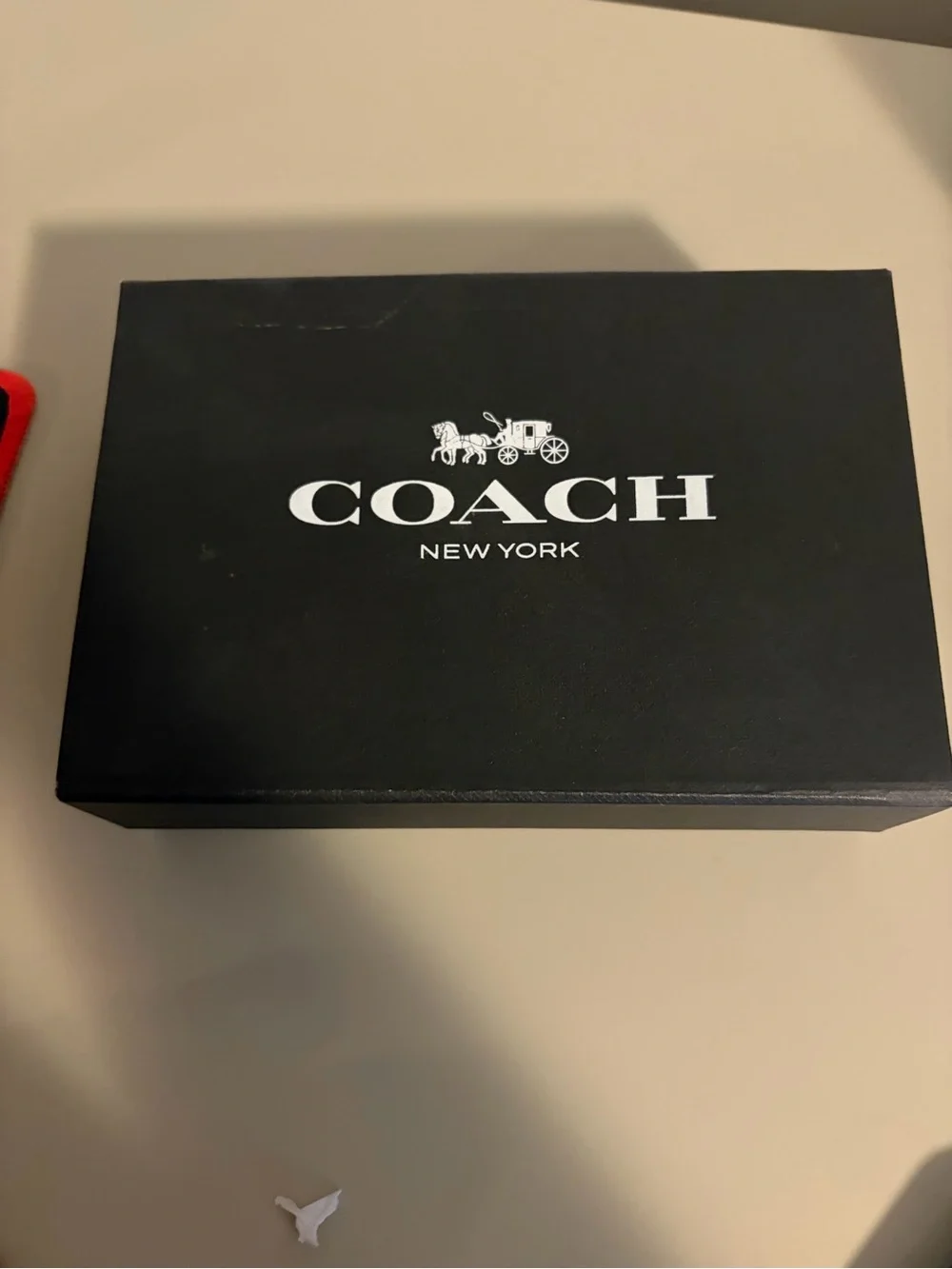 Coach wristlet black