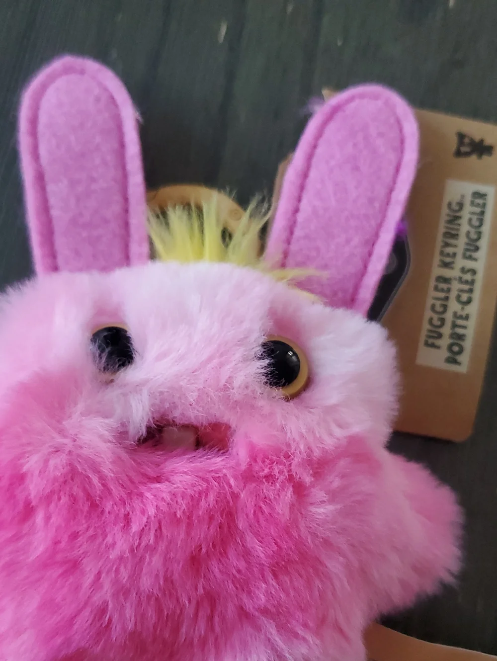Fuggler keychain pink