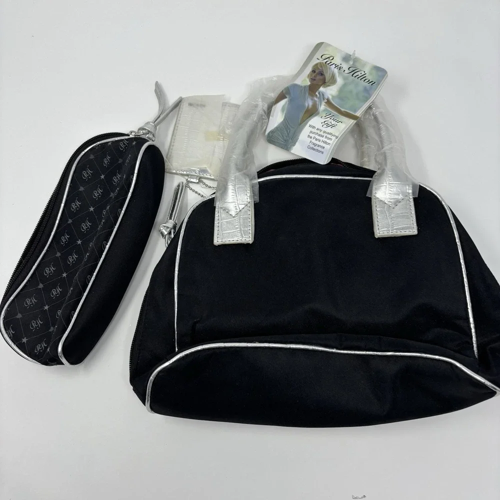 Paris Hilton‎ cosmetic Bag /Purse Includes Makeup Bag Brand New With Tag