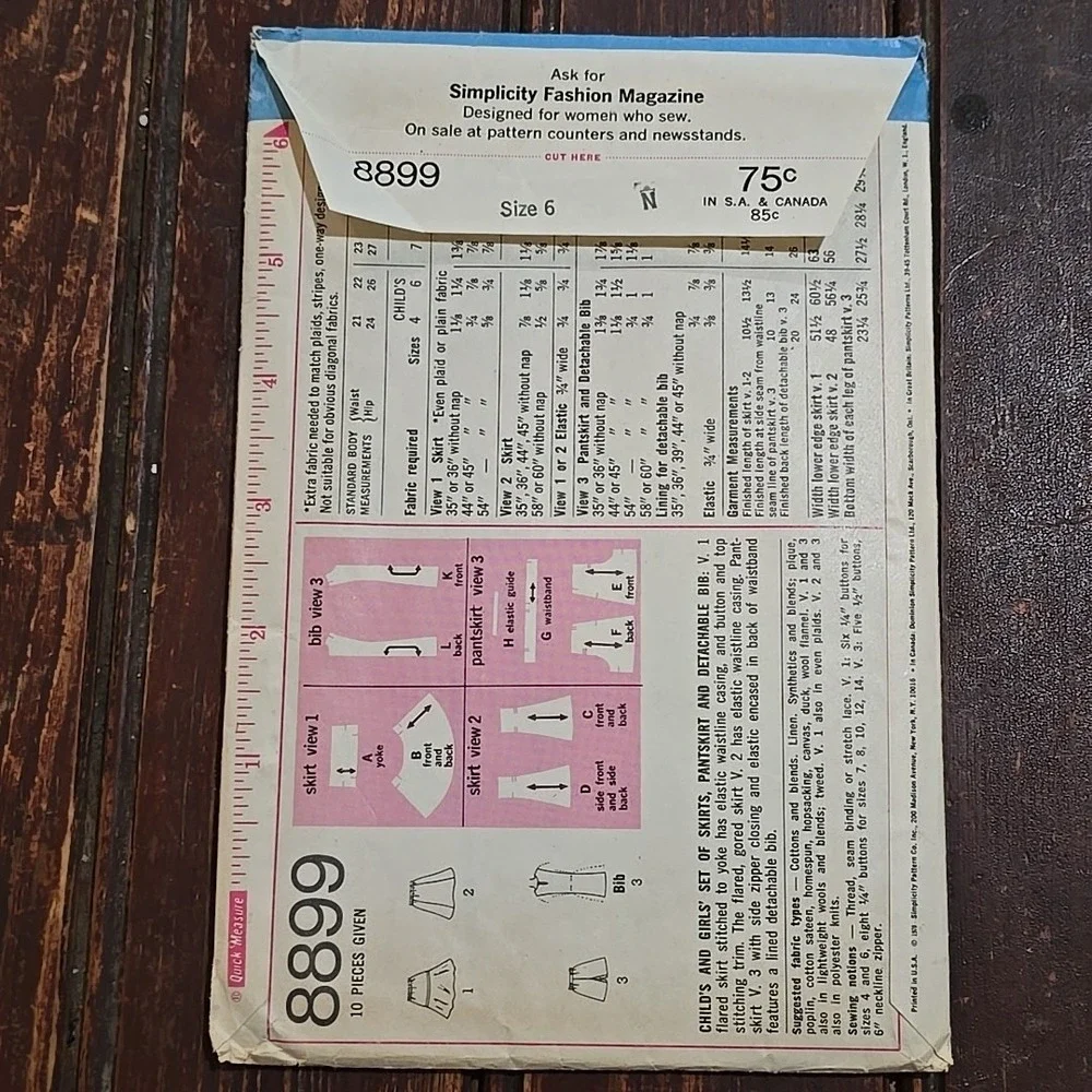 Simplicity vtg 70s