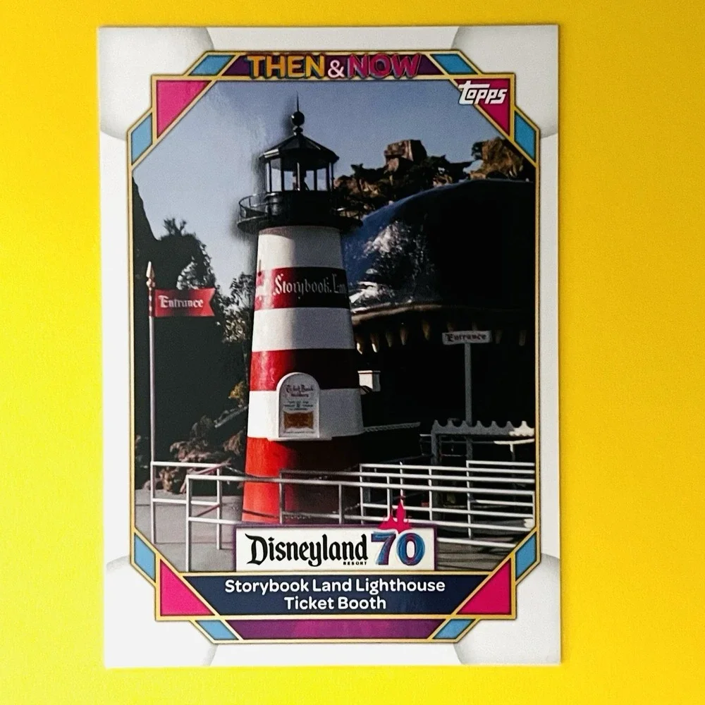 2025 Topps Disneyland 70th Storybook Land‎ Lighthouse Ticket Booth #32