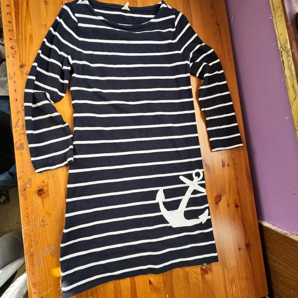 J. Crew nautical nwot dress