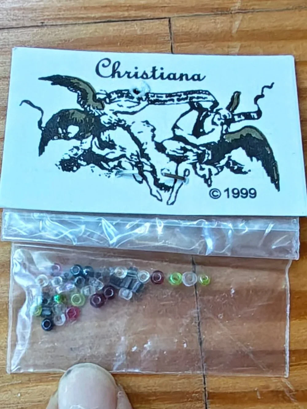 Vintage Christiana Clutch Purse Ivory Beaded Floral Micro Wedding Y2K NEW