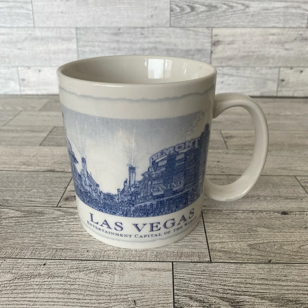 Starbucks 2008 Las‎ Vegas Coffee Mug Architecture Series 18 Oz