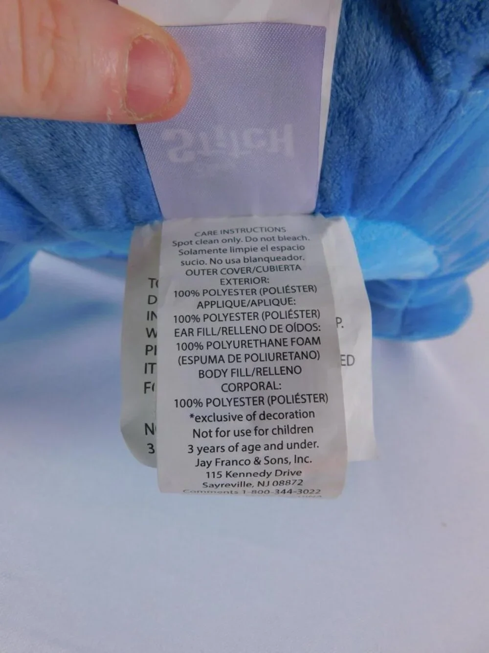 Disney stitch blue