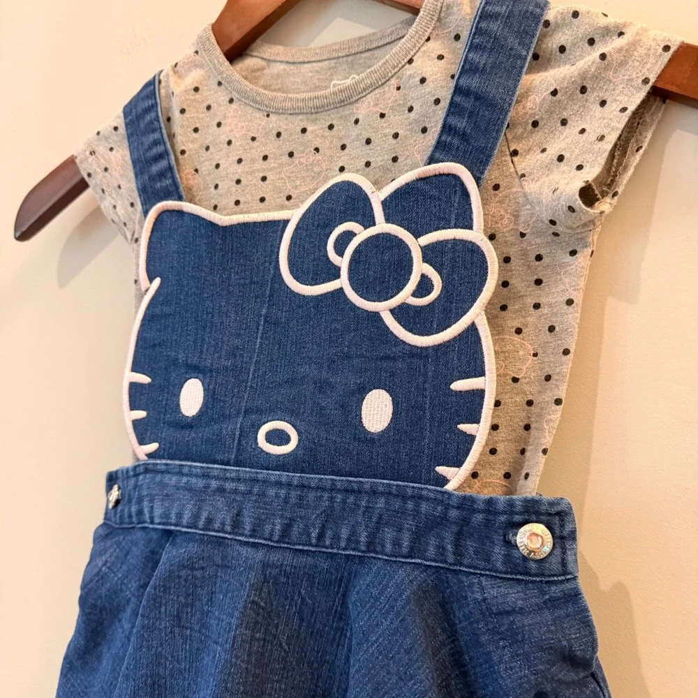 Sanrio overall back