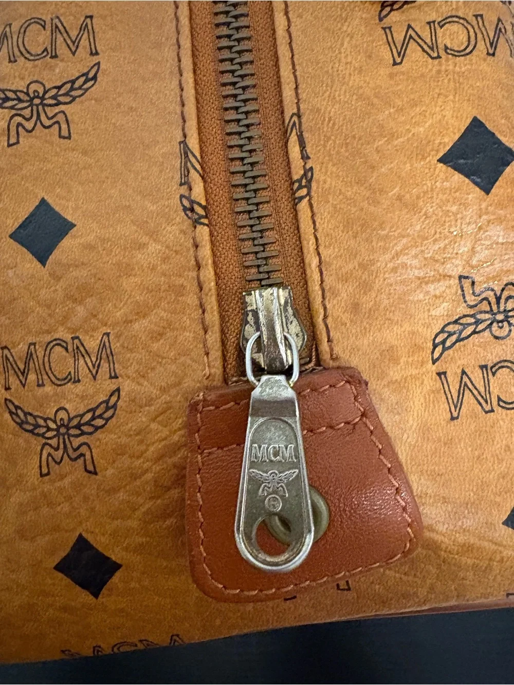 MCM classic satchel