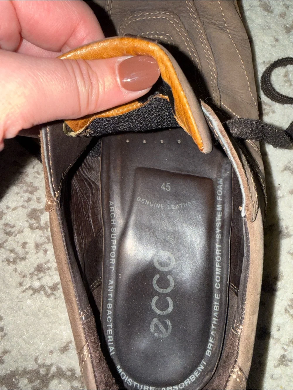 Ecco never worn