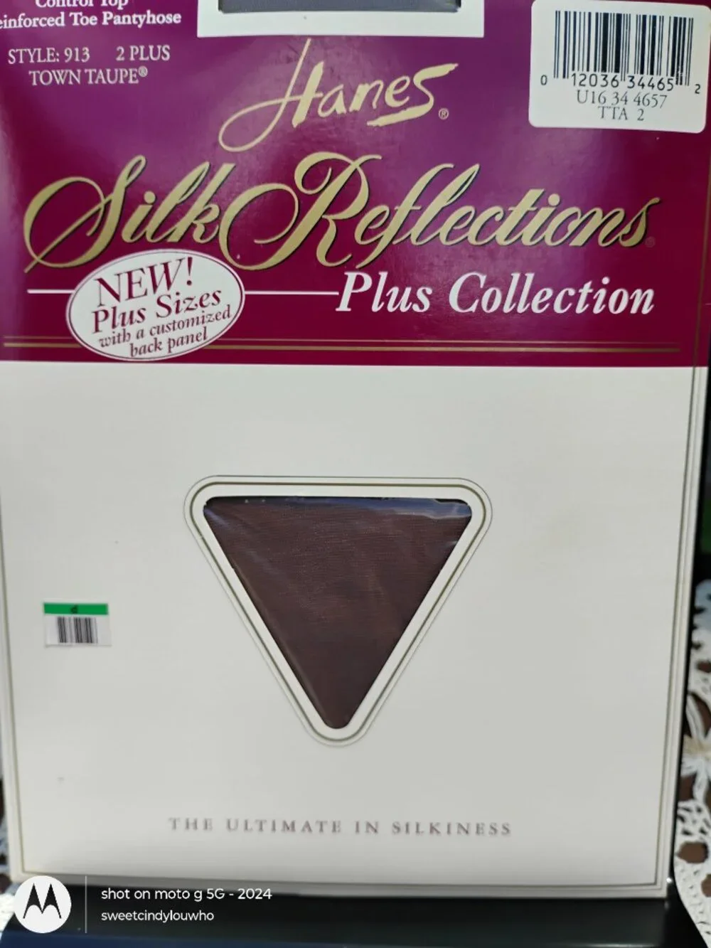 Hanes silk reflections