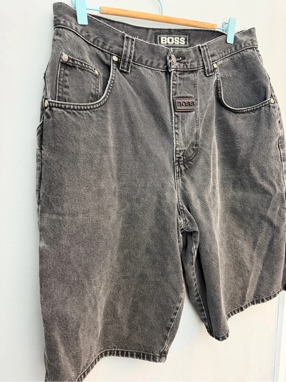 Boss denim shorts