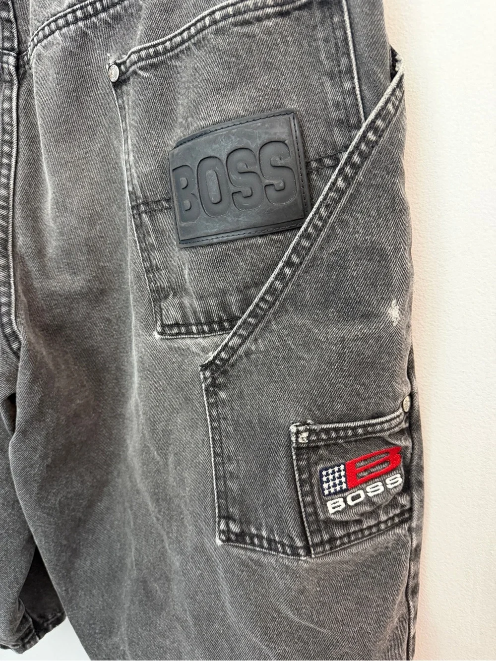 Boss denim shorts