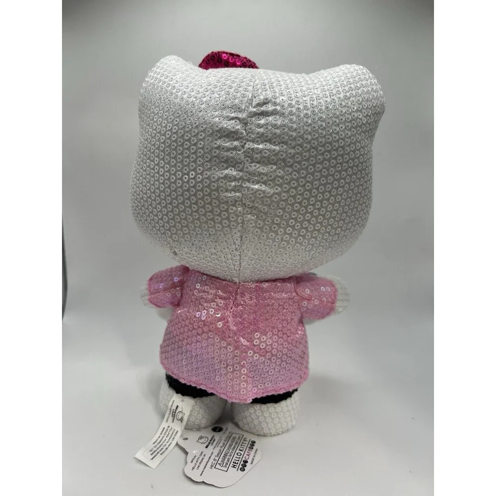 Sanrio Hello Kitty Cafe Shop Las Vegas Nevada Sequin Plush Stuffed Toy