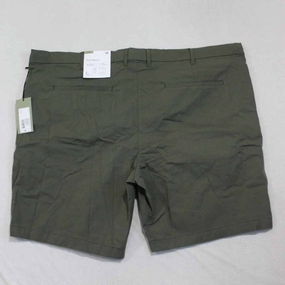 GoodFellow & CO Green Men Chino Pants Wrinkle Resist Stretch Linden Size 48