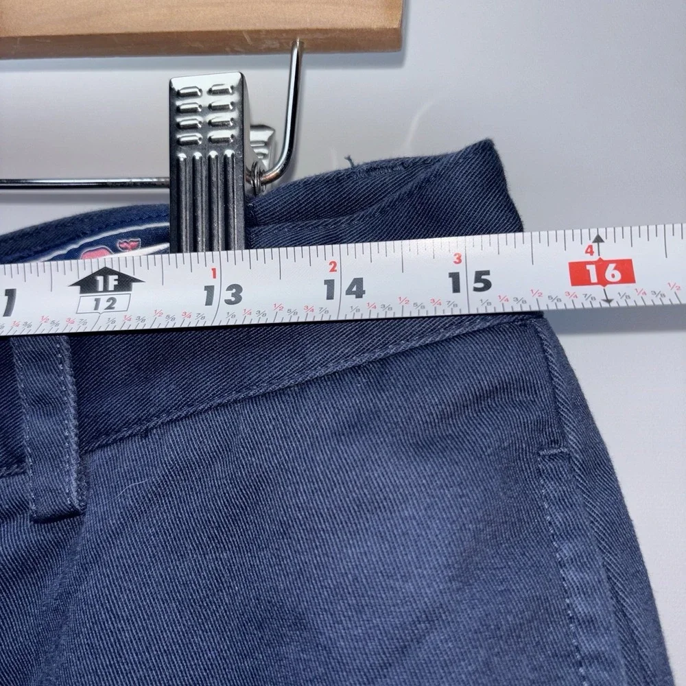 Vineyard Vines Men's Navy Blue Chino Shorts Size 30 Classic Preppy Cotton