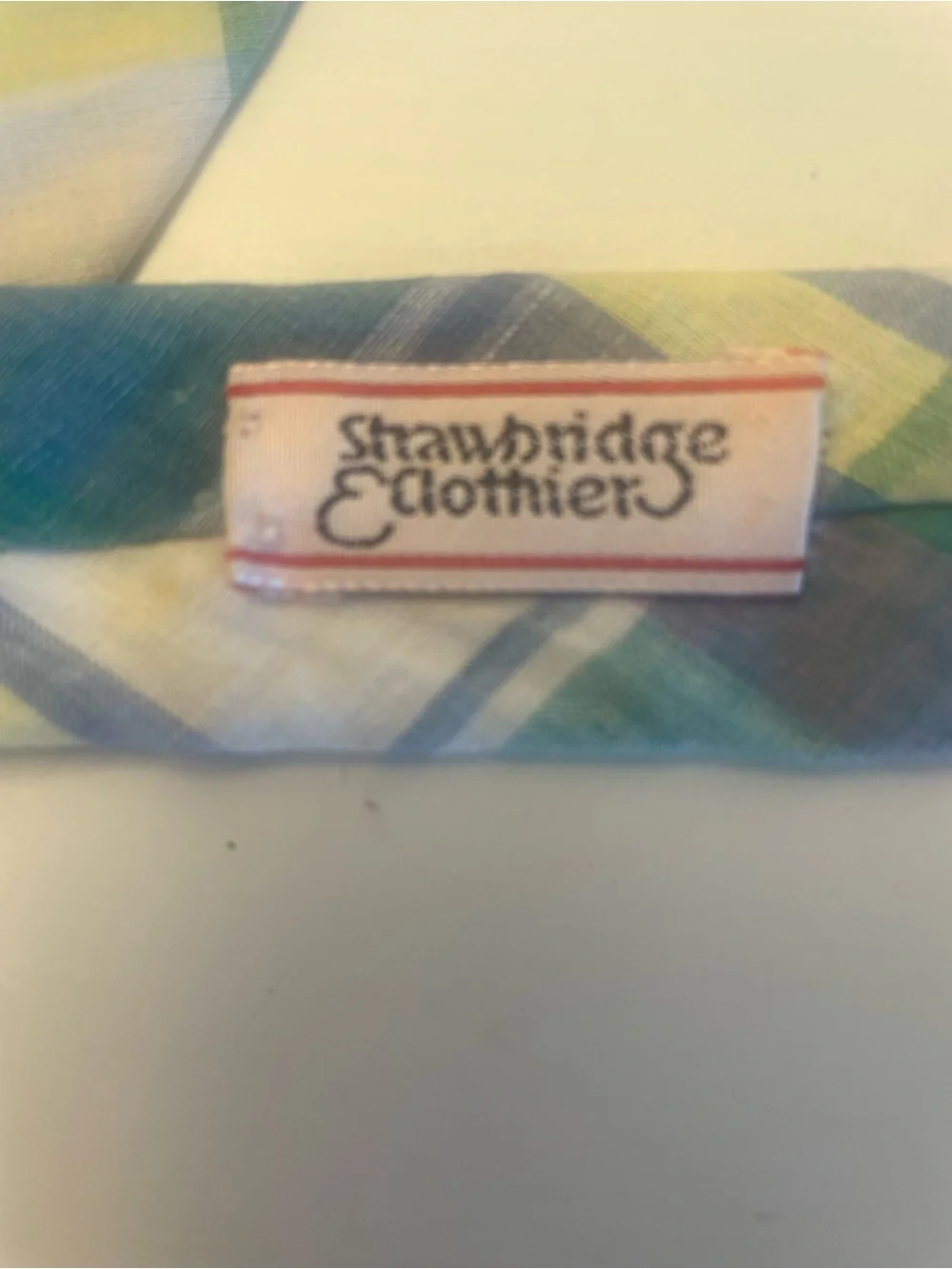 Rooster madras tie