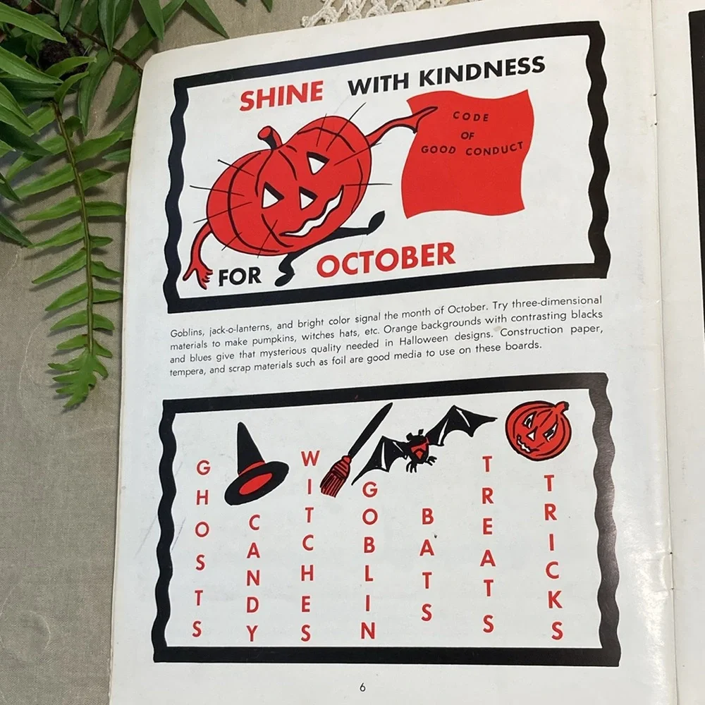 Vintage 1968 bulletin