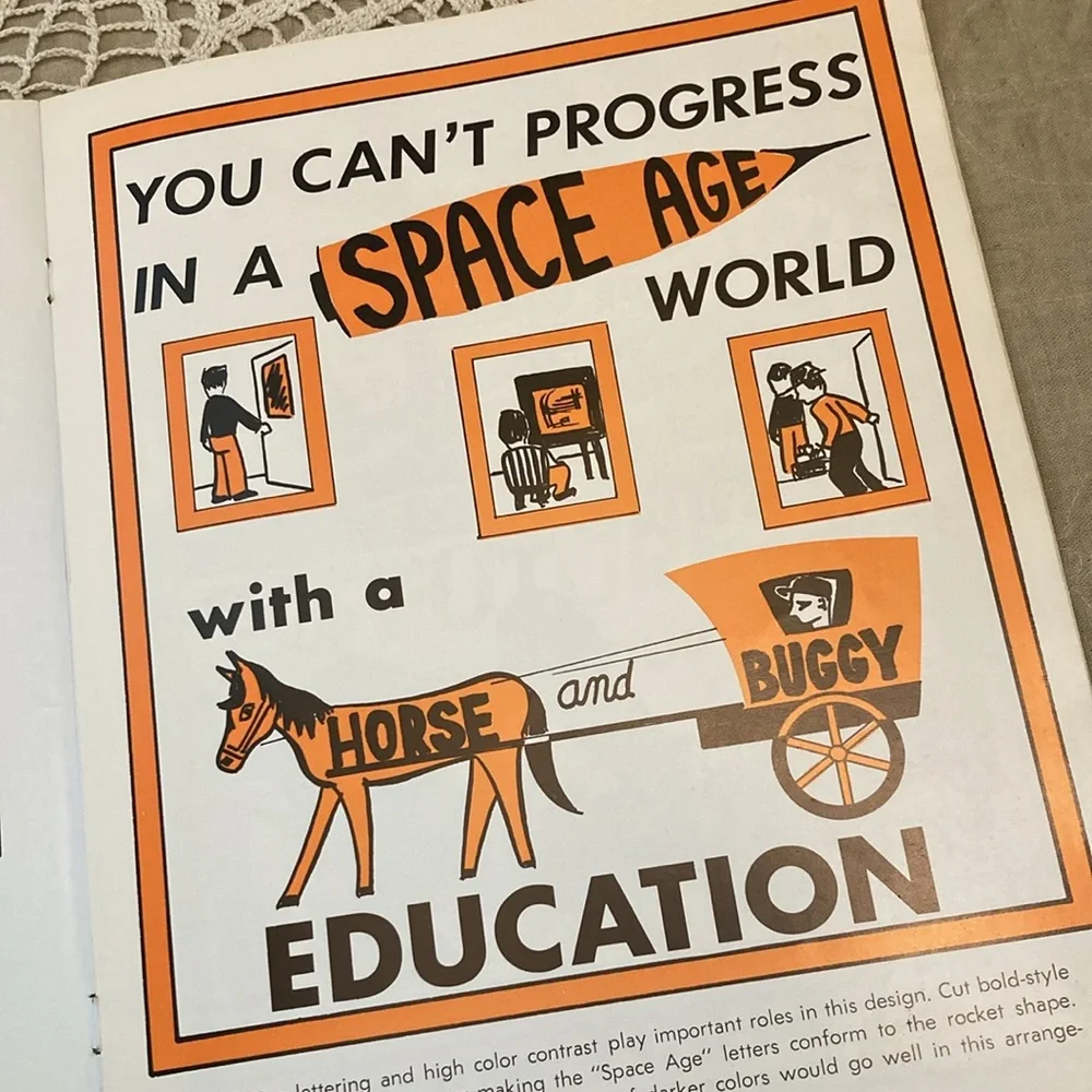 Vintage 1968 bulletin