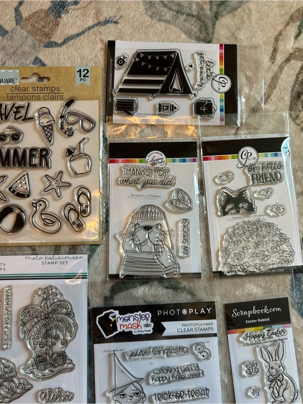 Scrapbook collection stamps