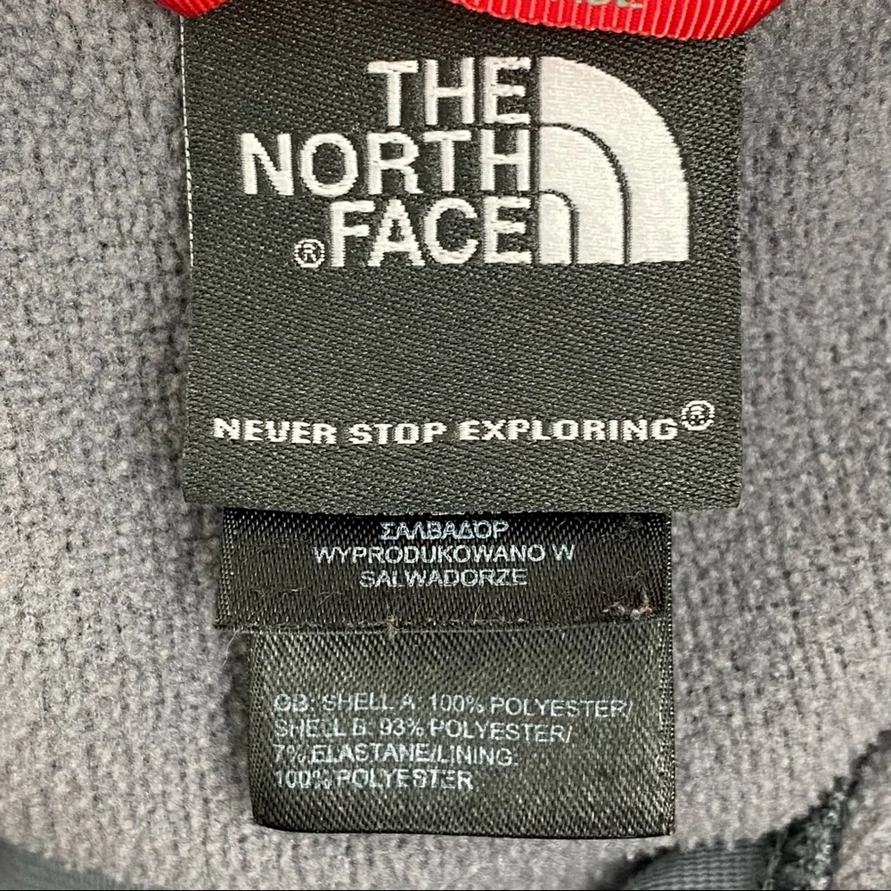 The North Face zip men’s sweatshirt
