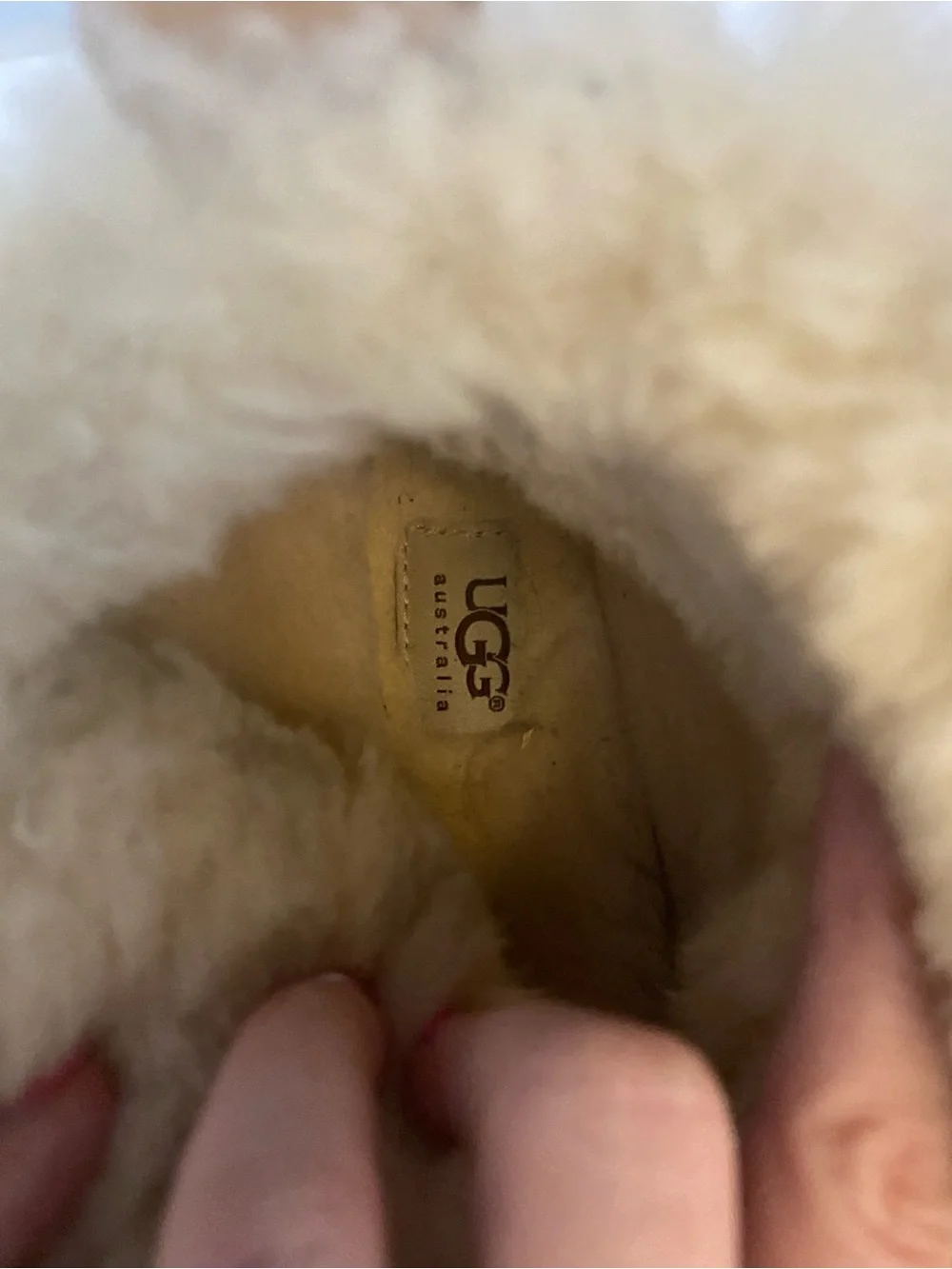 UGG soft suede