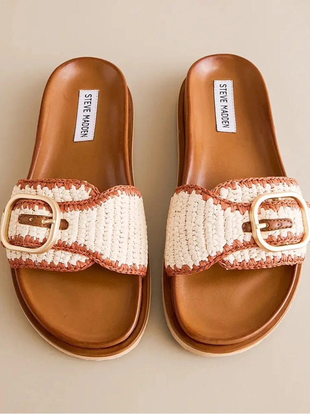 Steve Madden woven rattan